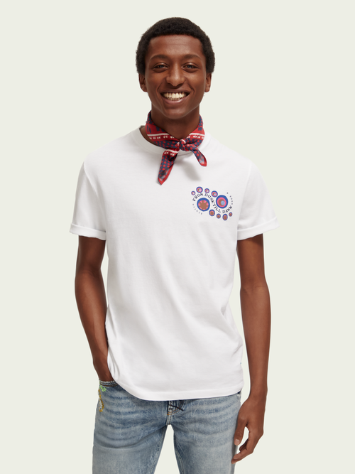 Regular fit artwork T-shirt | Scotch Shrunk
