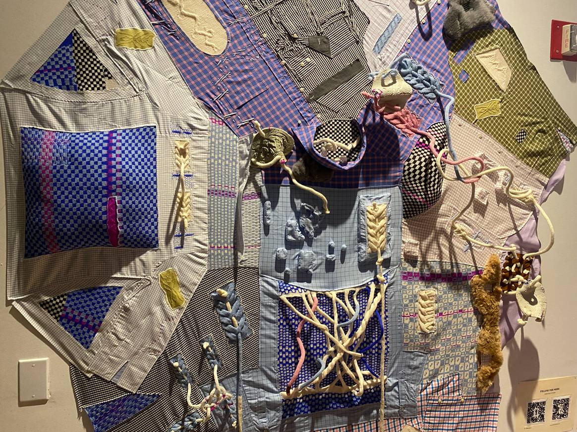 Parsons MFA Textiles graduate presentation May 2023