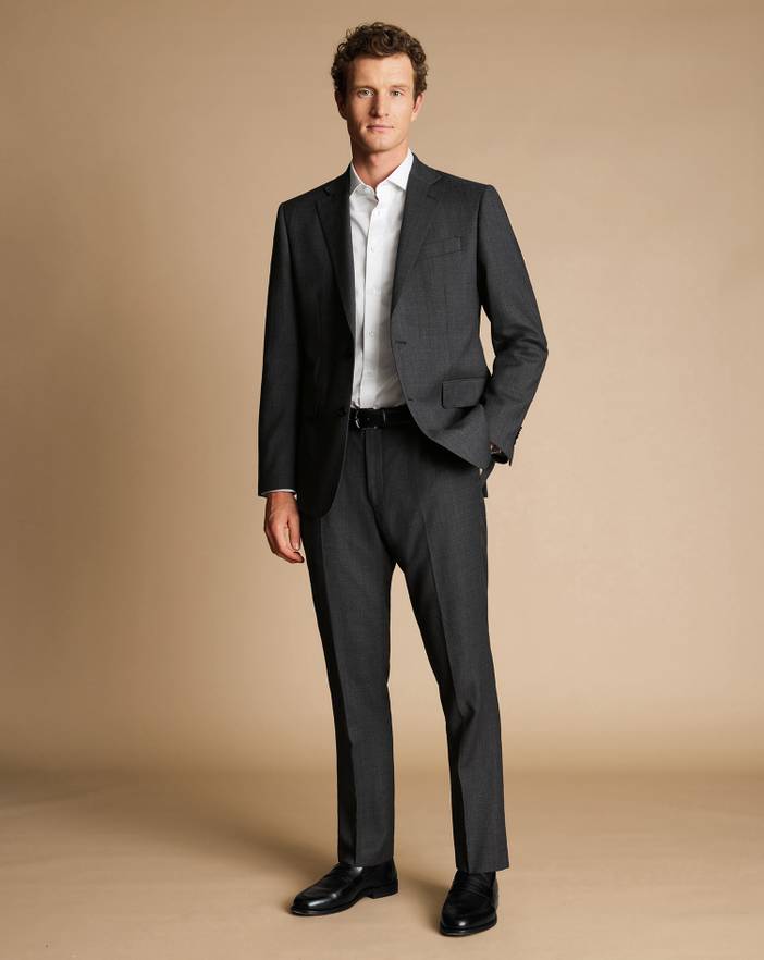 Men's Charles Tyrwhitt Ultimate Performance Birdseye Suit na Jacket | Charles Tyrwhitt