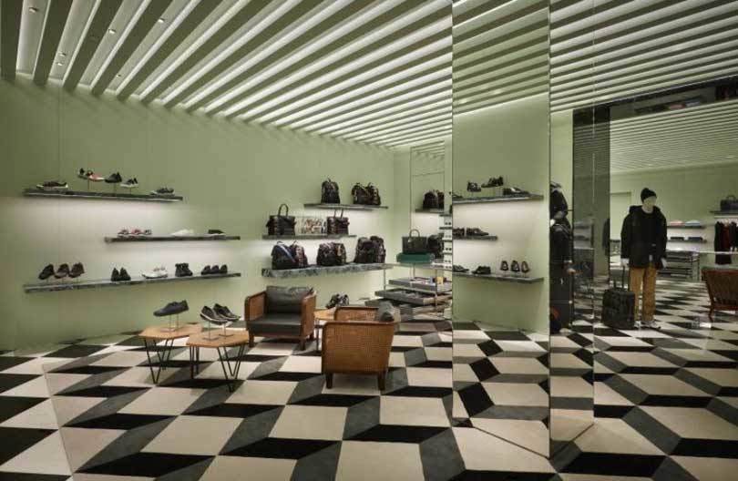 En image : le nouveau flagship de Prada à Bruxelles