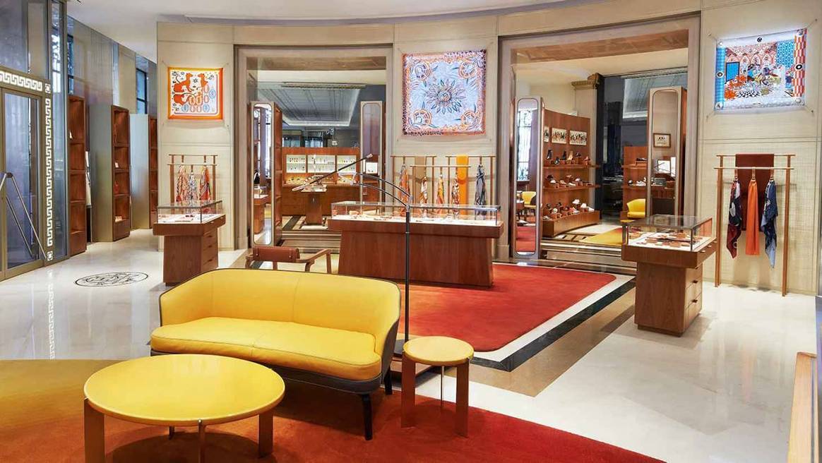 Hermès inaugura con su nueva flagship la Galería Canalejas de Madrid