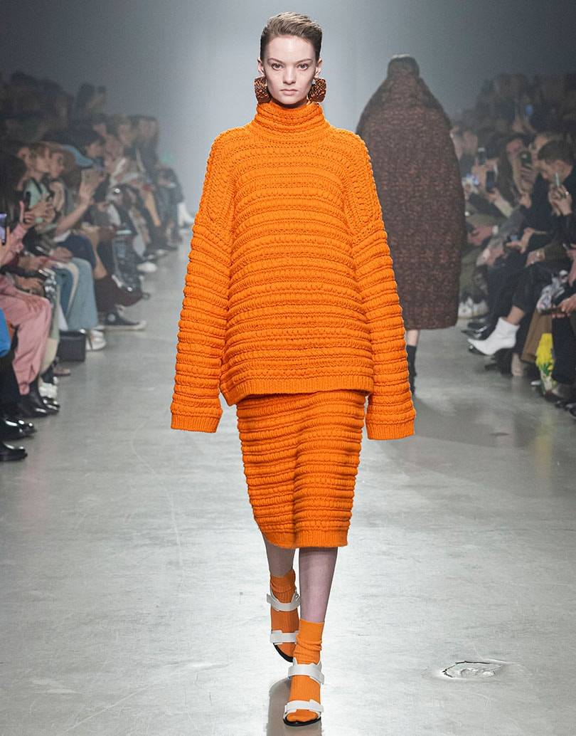 Christian Wijnants FW20, poëtisch palet van zachtheid en souplesse