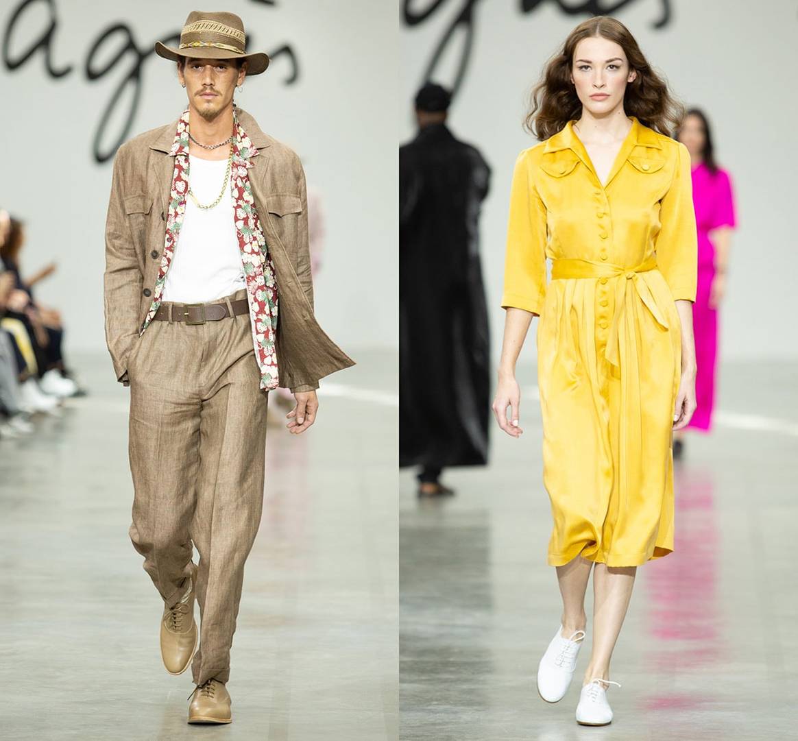 Agnès b. livre une collection joyeuse et parisienne