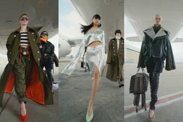 PFW AW21: Balmain showcases an aviation-inspired collection
