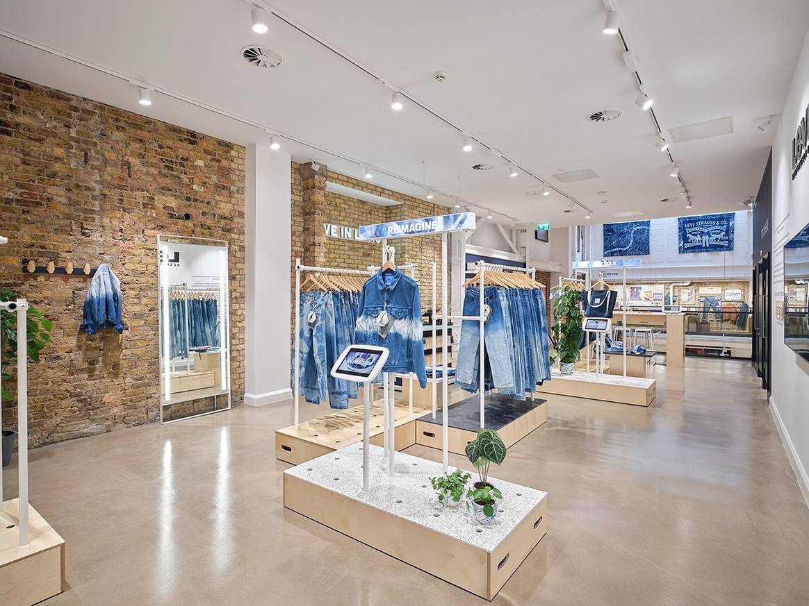 Levi’s opens circular-focused concept store in Soho London