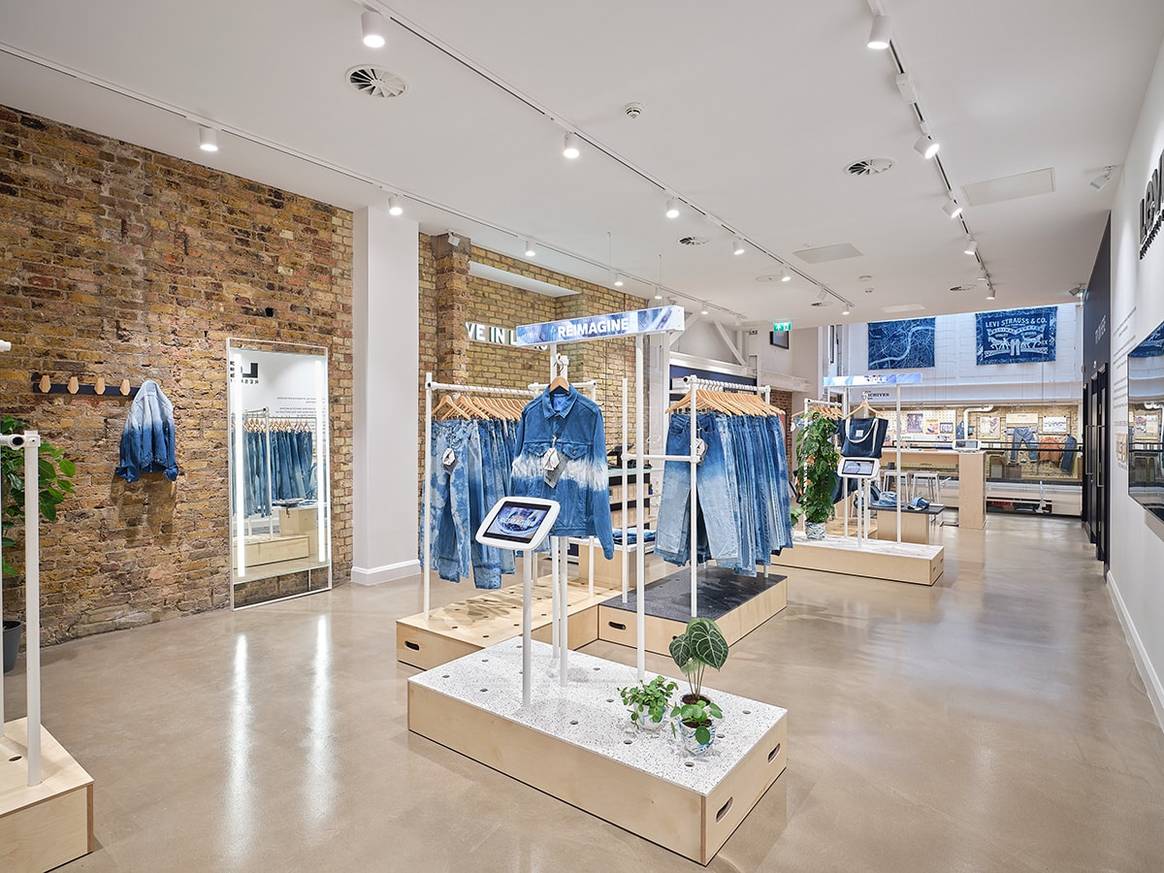 Levi's opens circular-focused concept store in Soho London