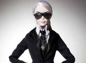 Une Barbie Karl Lagerfeld