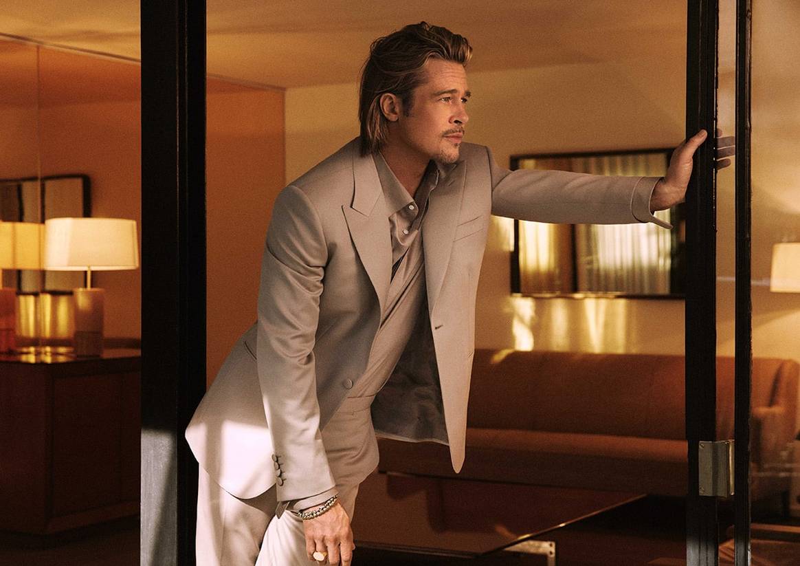 Brioni: Fall/Winter 2021 Advertising Campaign Featuring Brad Pitt