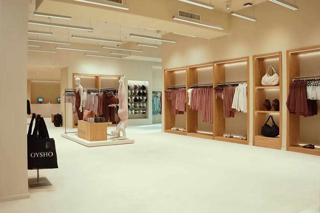 Tienda de Oysho en el centro comercial Iraq Mall de Bagdad (Irak).