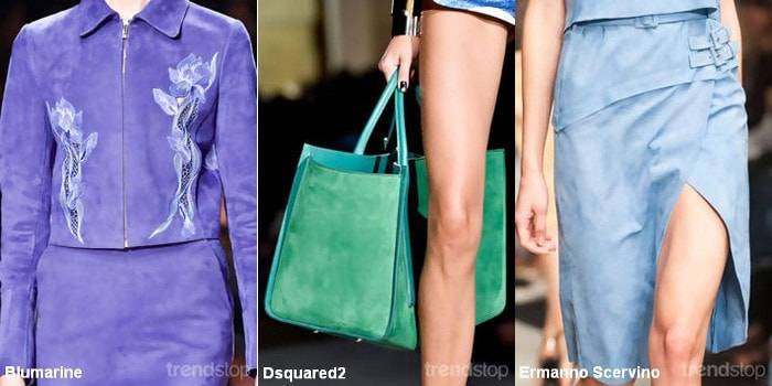 Materiales tendencias vistos en las pasarelas PV 2015