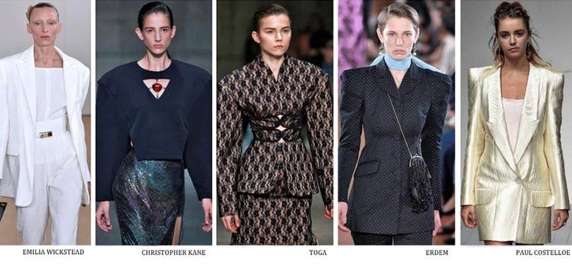 "Велосипедки" и широкие плечи. Лондон, Нью-Йорк, Милан, Париж SS 2019: обзор трендов
