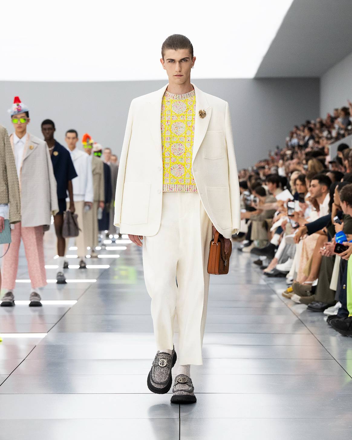 Créditos: Dior, desfile de presentación de la colección masculina para la temporada de Verano SS24. Fotografía de cortesía.