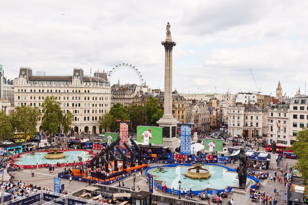 MLB London Series fan festival in 2023