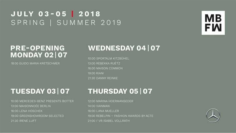 FOLLOW MBFW - LIBERATE FASHION | MBFW gibt Schauenplan & Programmdetails bekannt