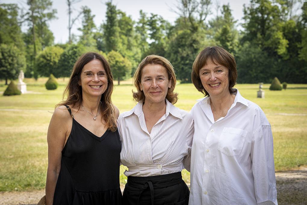 Paris Good Fashion, de gauche à droite  Nathalie Franson Pavlovsky (vice-présidente), Isabelle Lefort (cofondatrice et directrice exécutive)  et Sylvie Ebel (présidente)
