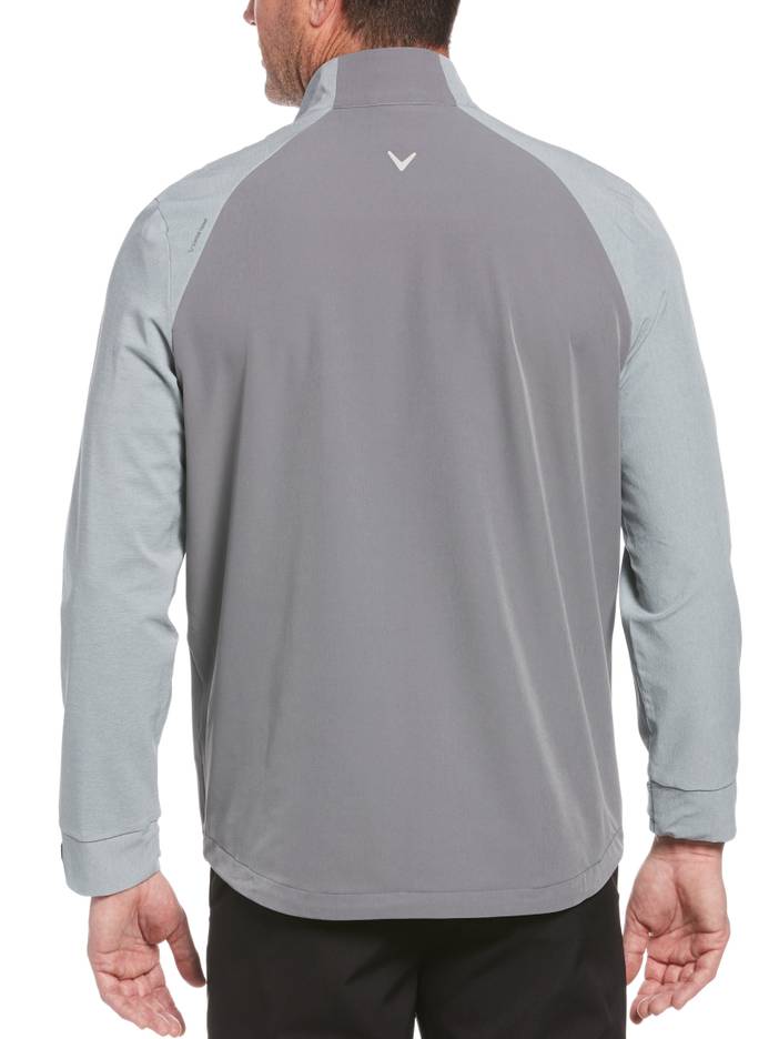Men's Swing Tech™ Blocked 1/4 Zip Pullover Windbreaker | Callaway