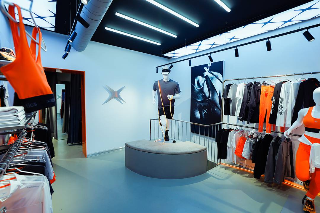 Tienda de Blue Banana Athletics en el número 47 de la calle de Fuencarral de Madrid.