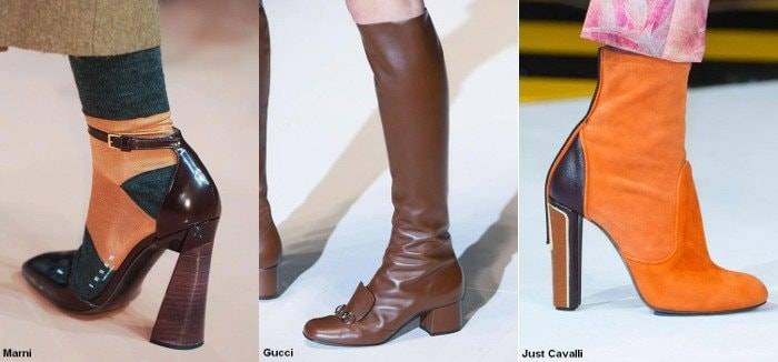 Fall/Winter 2015-16 footwear trends