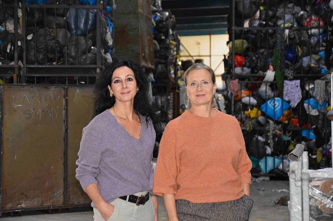 Dhyana van der Pols (links) en Ellen Mensink.