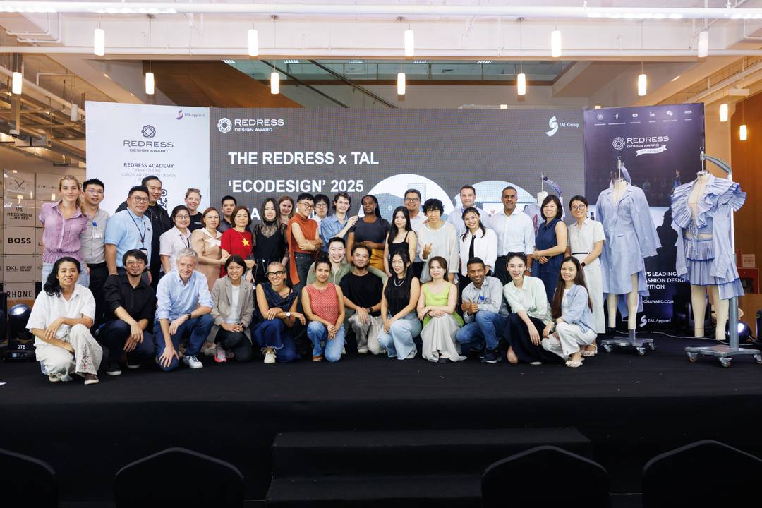 Finalists and team behind Redress x TAL's 2025 Ecodesign challenge.