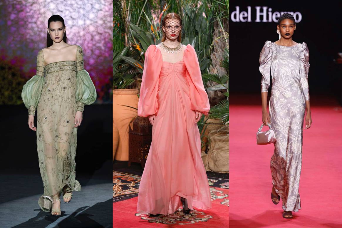 Imágenes FW23 de Hannibal Laguna/Jorge Vazquez/Pedro del Hierro en MBFWMadrid
