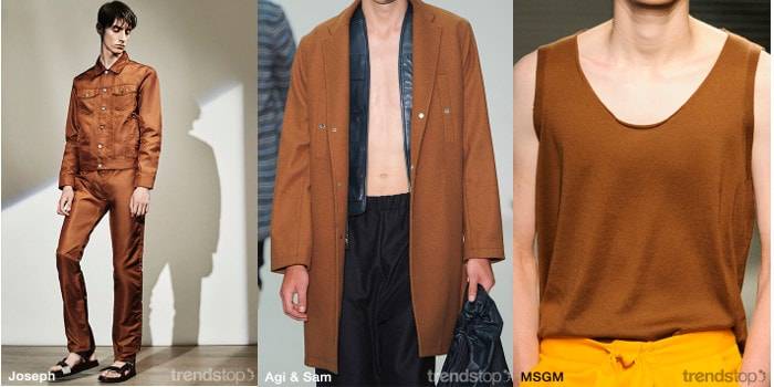 Colores esenciales para la moda masculina Primavera/Verano 2017