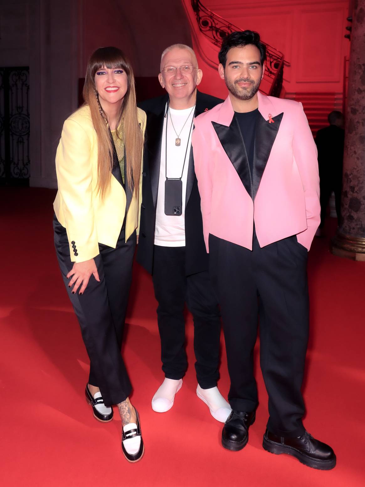 Jean Paul Gaultier, Daphné Bürki, Raphael Cioffi ©Francois Goize