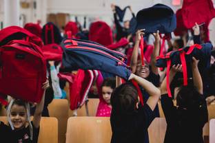 STATE Bags partners with White House and Roc Nation to donate 30,000 backpacks