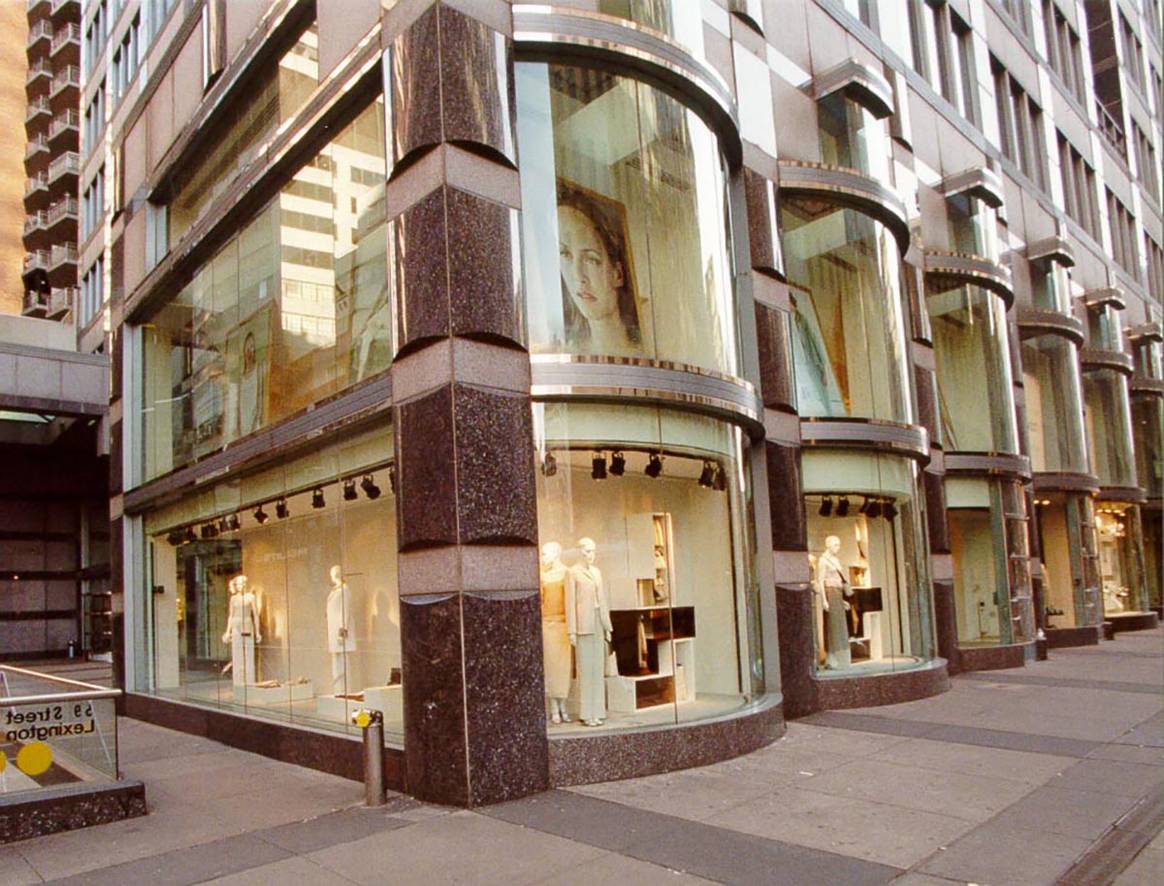 Tienda de Zara en la avenida Lexington de Nueva York (1989).