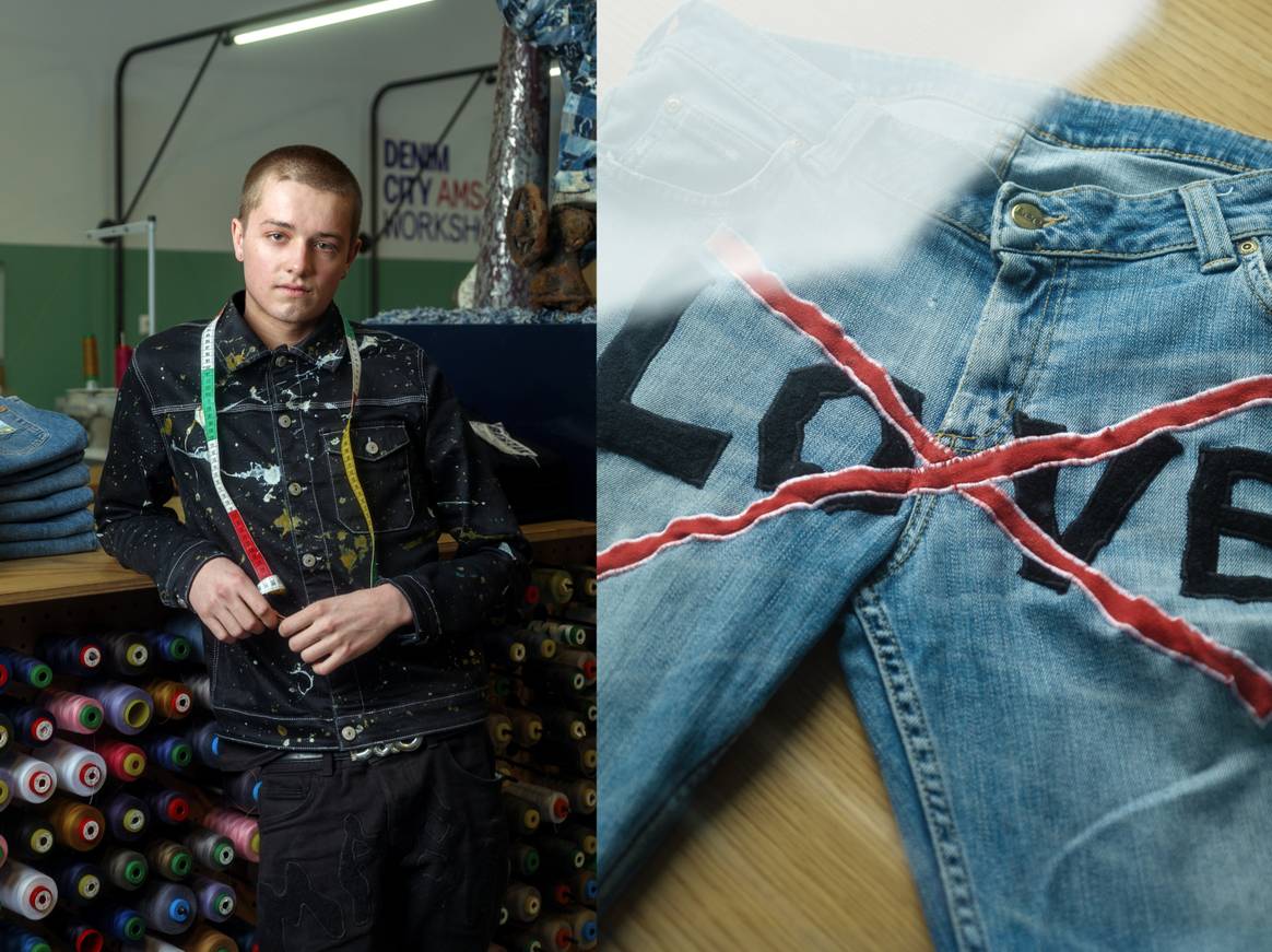 Jan de Vries. Beeld: Lex Overtoom, House of Denim