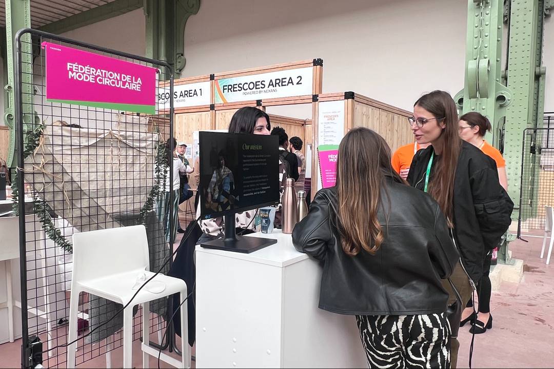 Stand de la Fédération de la Mode Circulaire, Change Now 2025