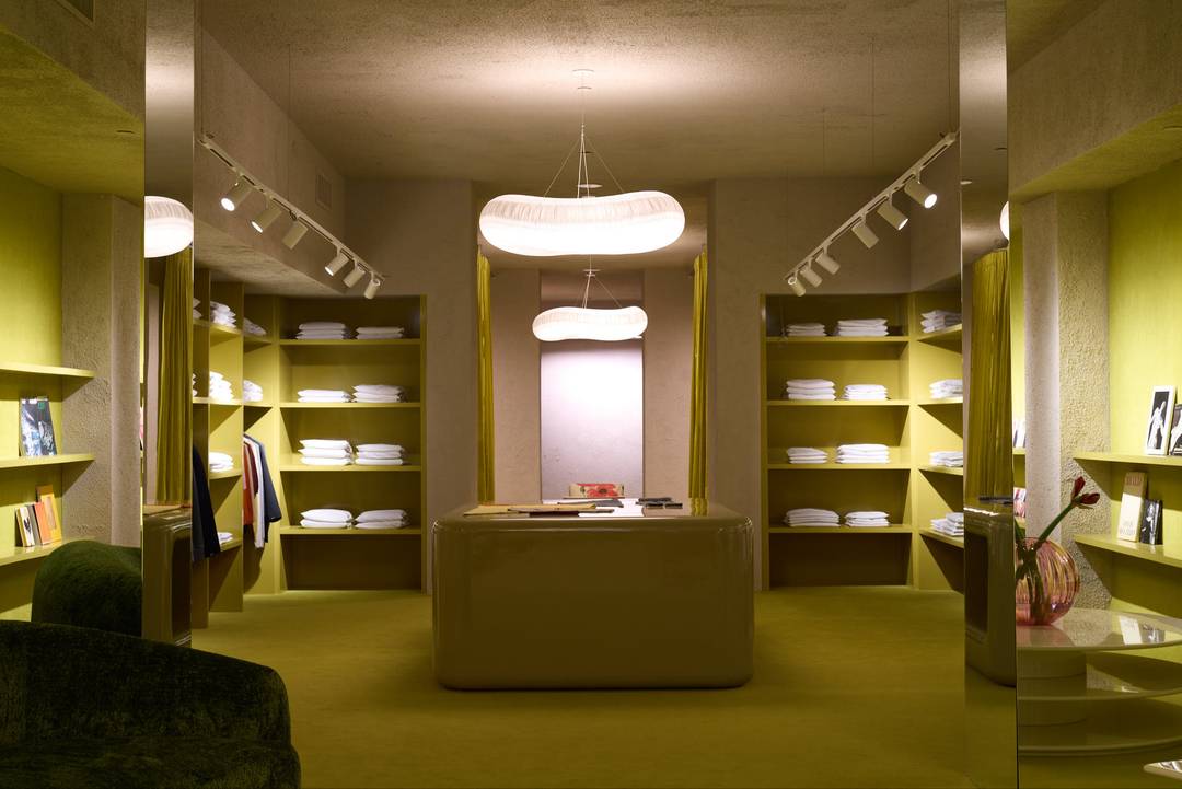 De Extreme Cashmere winkel in New York.