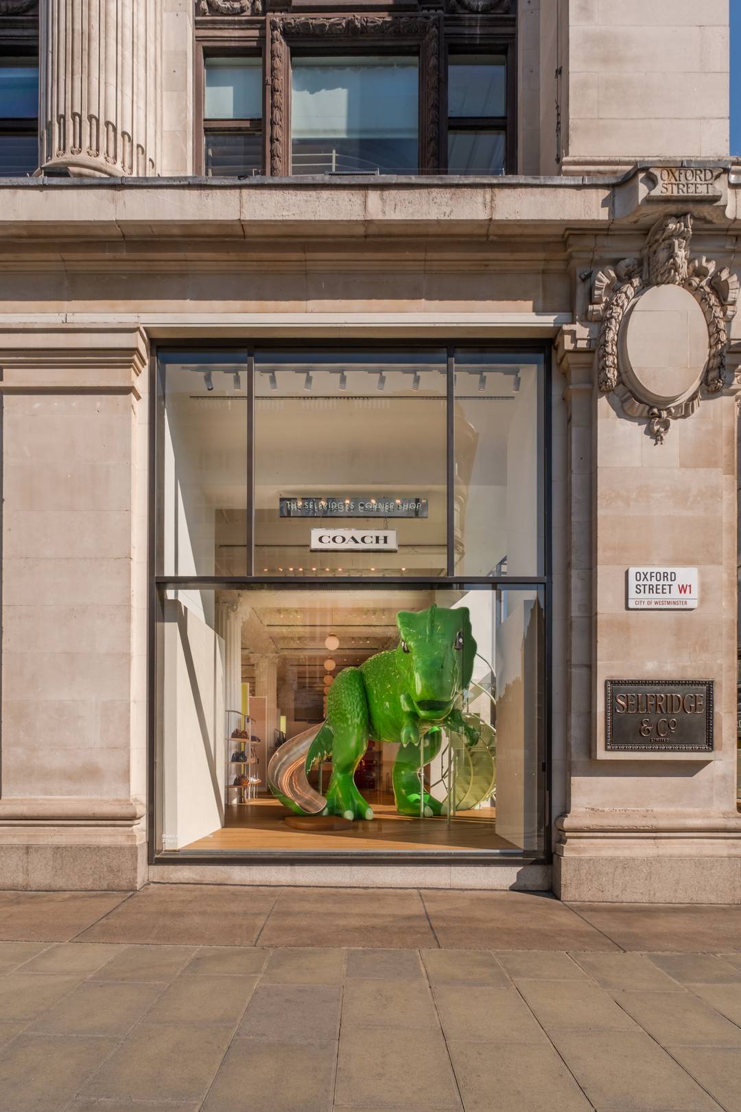 The Coach Charm Playground at Selfridges Corner Shop