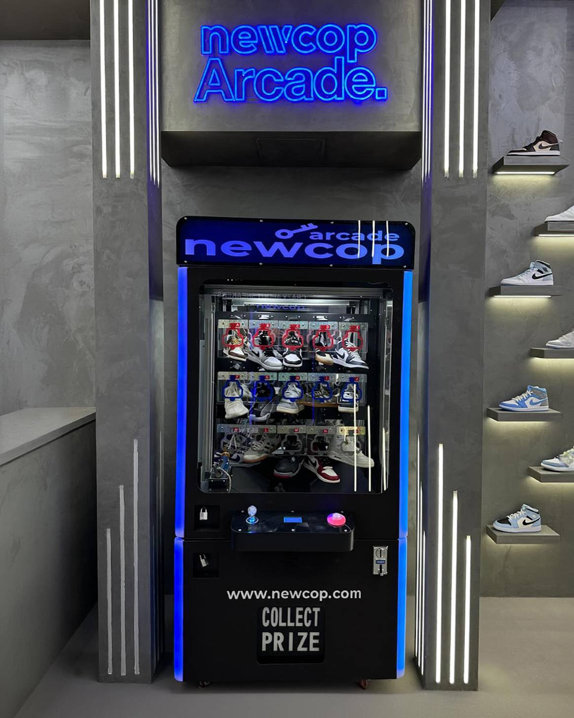 Tienda de Newcop en el número 19 de la rue du Temple de París (Francia).