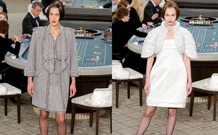 Lagerfeld apuesta por la chaqueta en láser 3D en su casino Chanel