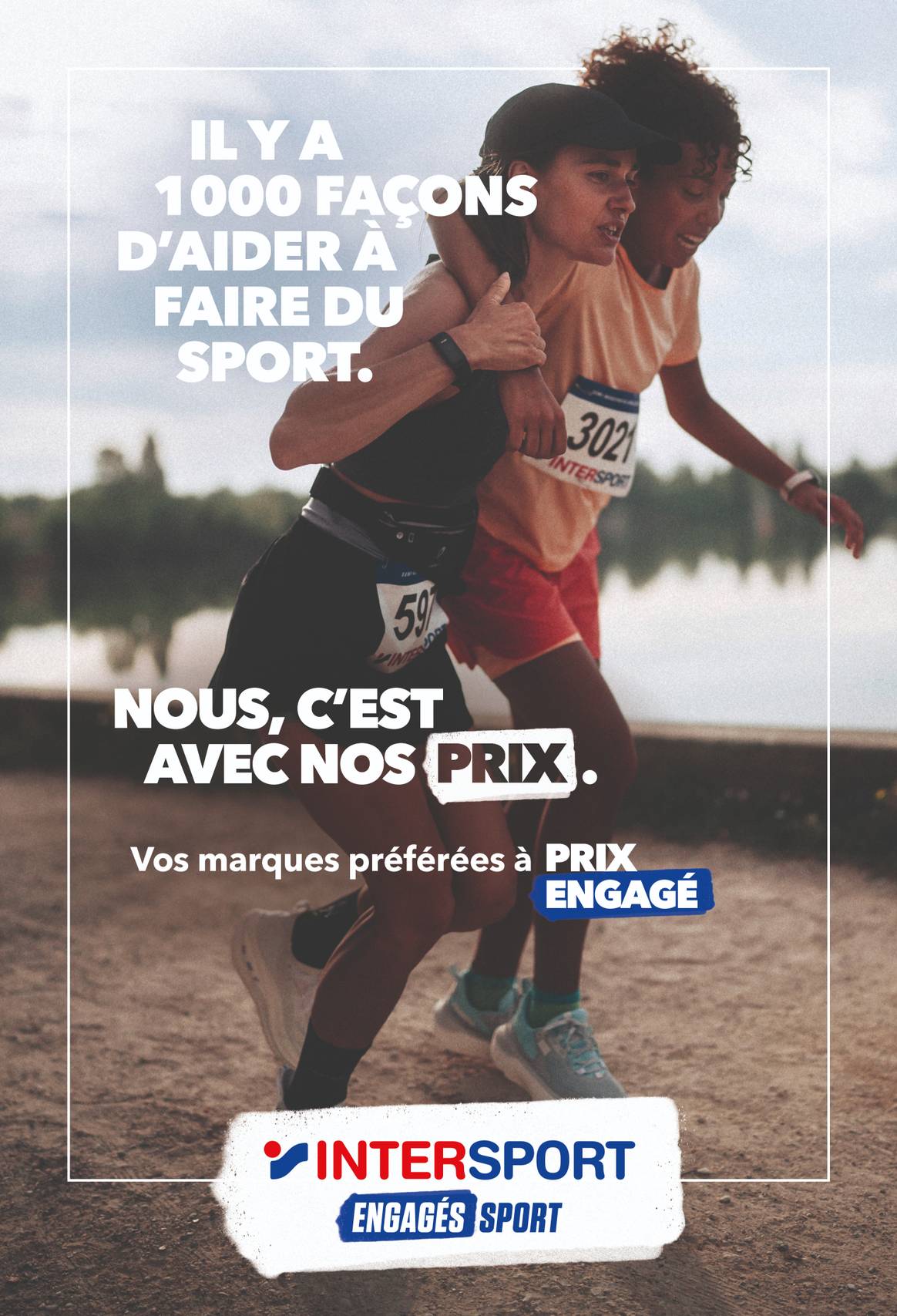 La nouvelle campagne Intersport pour promouvoir l'accessibilité dans le sport.