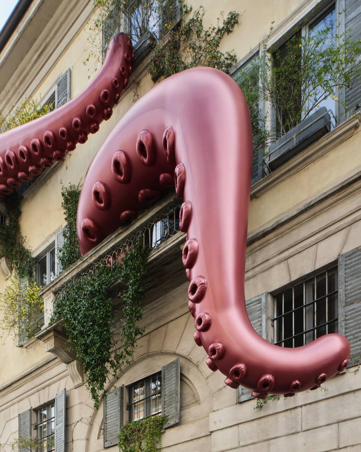 Moncler Puffy Summer Takeover of 10 Corso Como Milan.