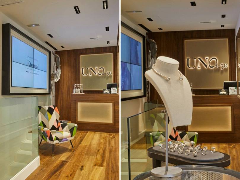 Unode50 : nouveau concept de boutique pour la marque espagnole de bijoux