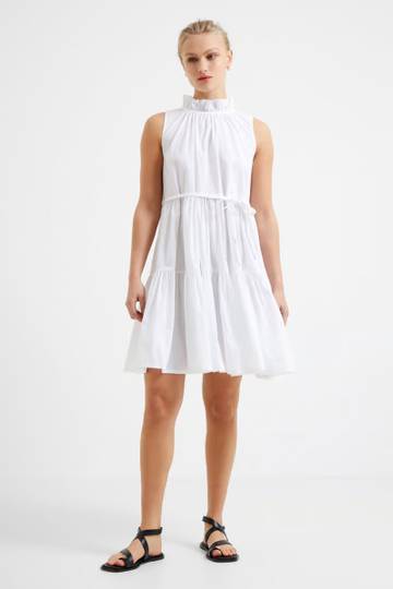 The ruffle hem dress