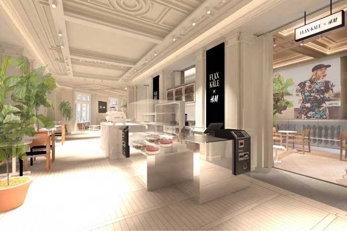 En exclusivité : le nouveau coin café de Flax & Kale dans le H&M de Barcelone