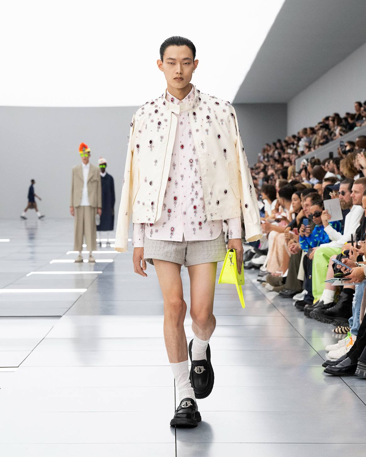 Créditos: Dior, desfile de presentación de la colección masculina para la temporada de Verano SS24. Fotografía de cortesía.