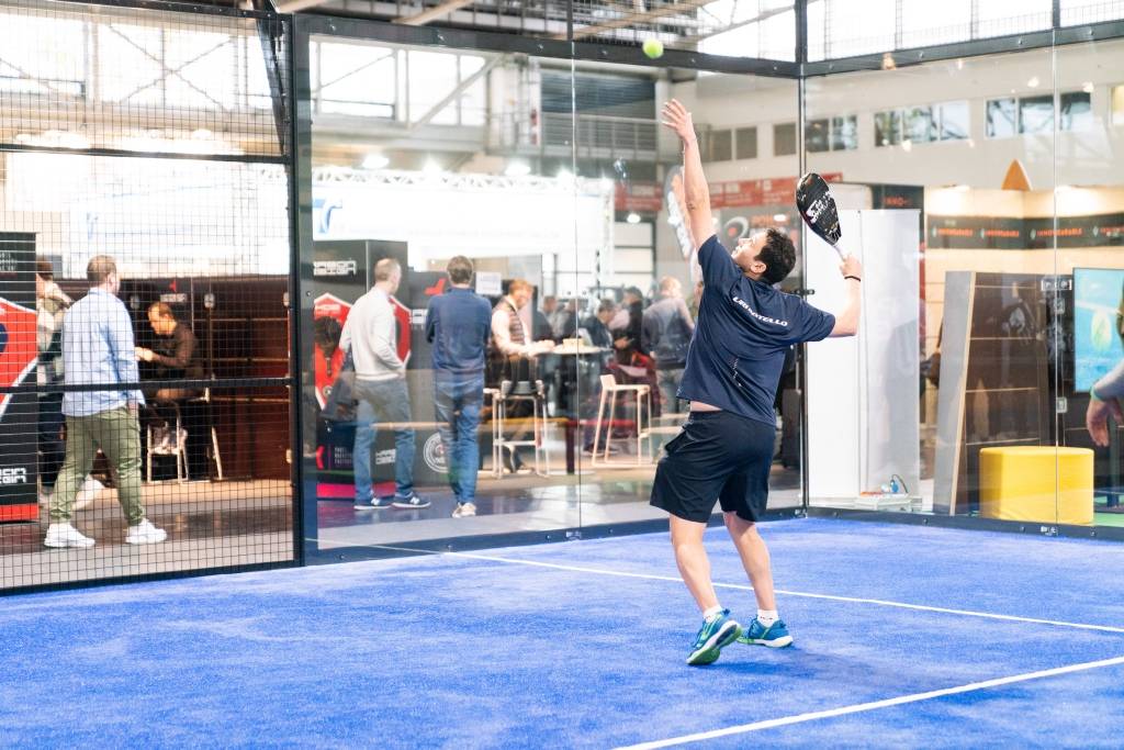 Padel - der neue Trendsport wird auch auf der ISPO Munich präsentiert.