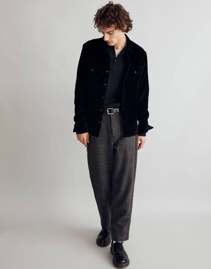 Corduroy Easy Long-Sleeve Shirt | Madewell