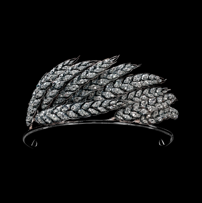 Tiara "Trigo", encargada por el emperador Napoleón para la emperatriz (1811). Credits: Chaumet