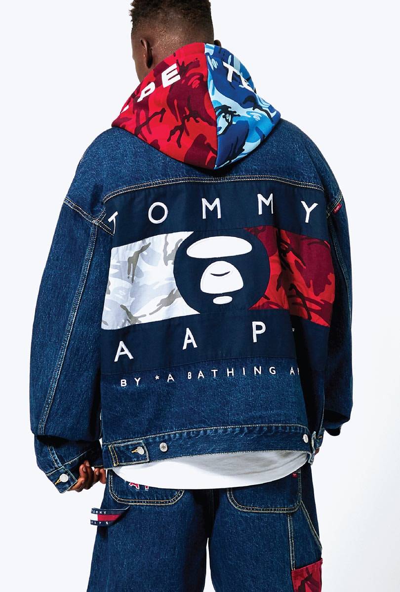 TOMMY AAPE トミー エイプ コラボ ナイロン ジャケット | pick.com.mx