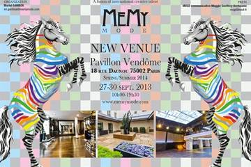 Salon MEMY MODE : du 27 au 30 Septembre
