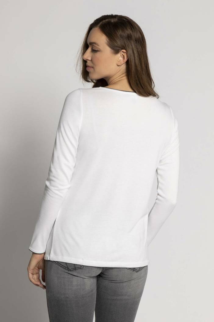 Shirt,Vorne Streifen in berlin breeze | Gina Laura