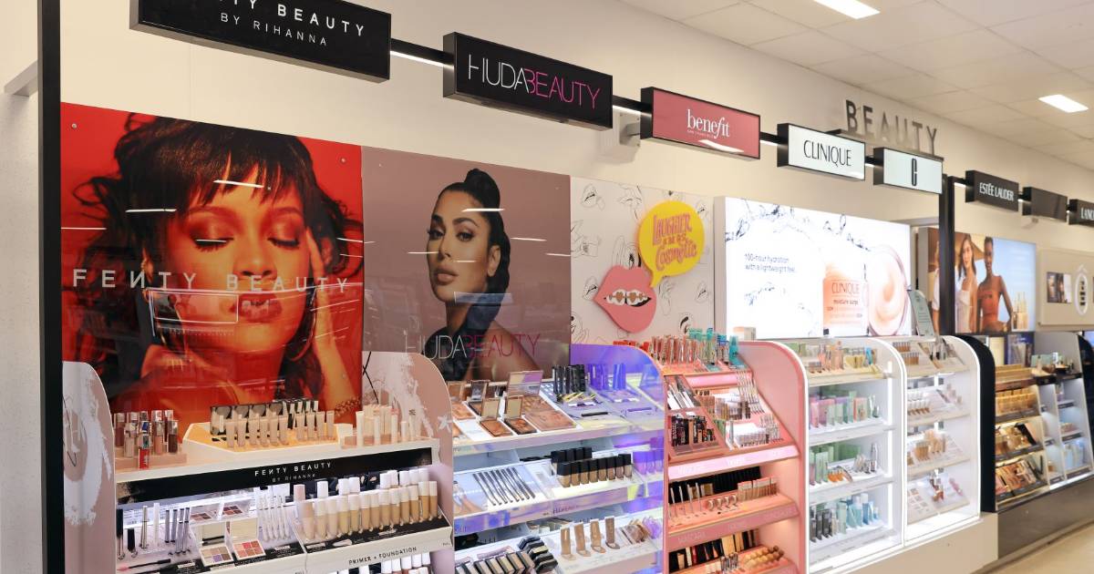 beauty halls across the UK