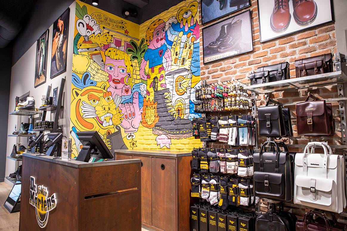 Photo Credits: Nueva tienda de Dr. Martens en Barcelona. Cortesía de Dr. Martens.