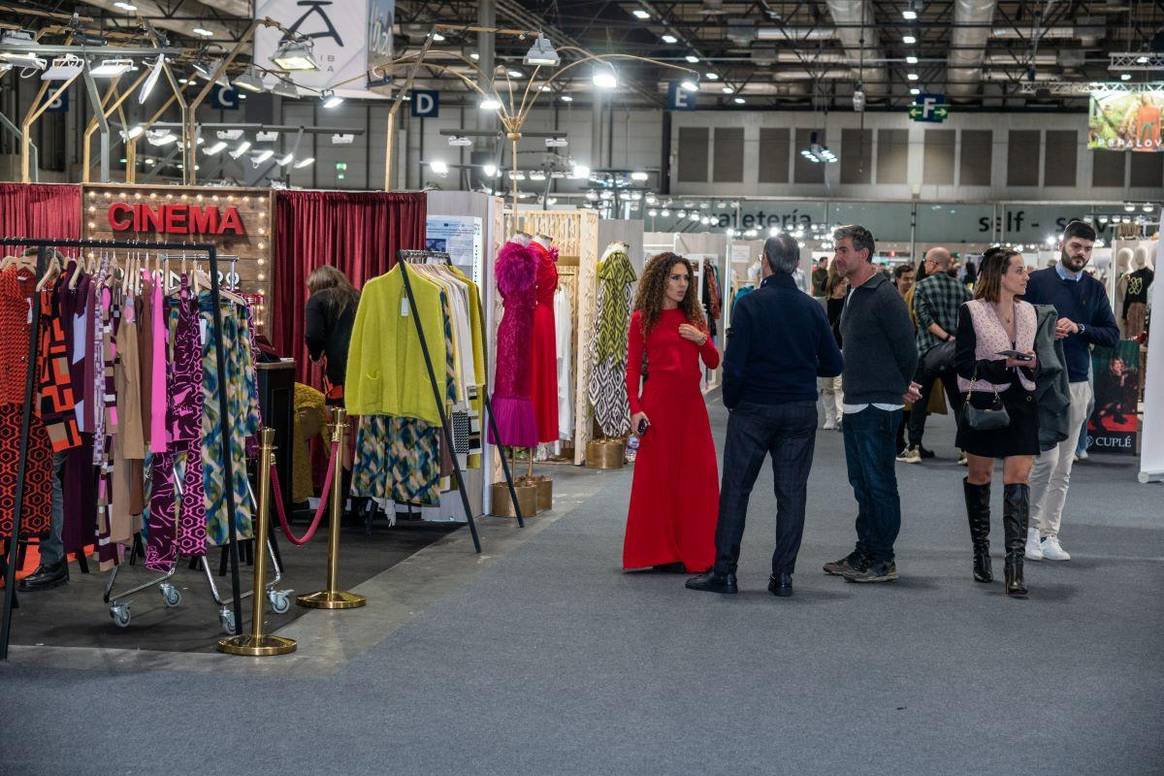 Interior del recinto ferial de Ifema Madrid durante una edición de Momad.